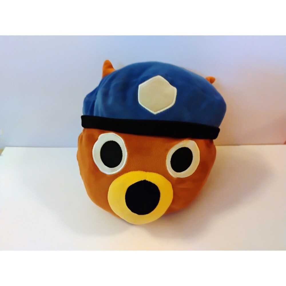 Piggy MiniToon Officer Doggy Plush 7.5" 2021 Phatmojo Police Dog Head Stuffed